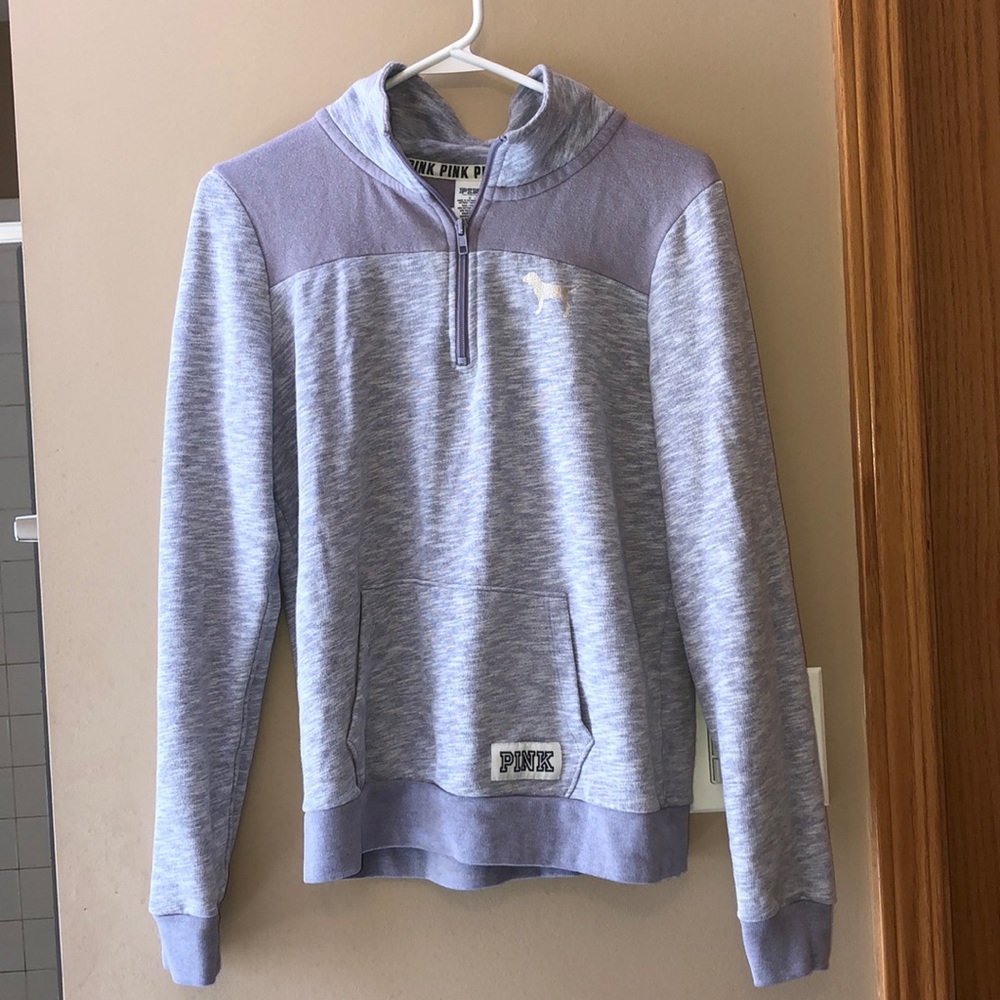 PINK quarter zip
